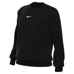 Nike Top W NSW Phnx FLC Os Crew, Black/Sail, DQ5733-010, XL