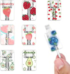 8 Pièces Protecteur De Câble Pour Iphone, Protege Protecteurs Pour Raccord De Câble Avec Dessin Fra Fruits Mignon Pour Fille, Attaque De Câble Pour Ligne De Données Protège-Fil De Écouteur