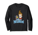 Nickelodeon Jimmy Neutron Goddard Title Vintage Poster Long Sleeve T-Shirt