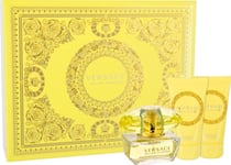 Versace Yellow Diamond W 50 Edt 50Ml + 50Ml Balsam + 50Ml Żel Pod Prysznic