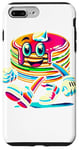 Coque pour iPhone 7 Plus/8 Plus Colorée Pop Art Crêpe Petit déjeuner Crêpes