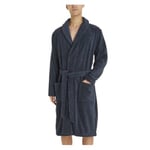 Tommy Hilfiger Cotton Towelling Bathrobe Marin bomull Large Herr