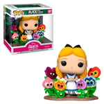 Figurine Funko Pop! Deluxe: Alice 70th - Alice w/Flowers