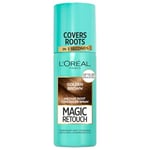 L’Oréal Paris Magic Retouch Instant Root Concealer Spray, Quick Grey Coverage, Easy Application, Shade: Golden Brown, 75ml