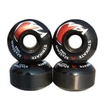 4Pcs Skateboard Wheels 52X32mm PU Wheels Double Rocker the Invert5296