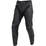 XRC GLET Pantalon de Moto en Cuir Homme Noir (FR/ES, Numérique, 54, Taille Normale, Taille Normale, Noir)