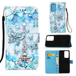 samsung Samsung Galaxy A53 5G Designer PU Case EiffelTower