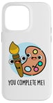 Coque pour iPhone 14 Pro Max You Complete Me Jeu de mots humoristique