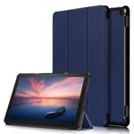 Etui Smartcover Bleu Pour Samsung Galaxy Tab A7 Sm-T500 2020 10,4 Pouces Wifi / 4g - Housse Bleue Coque De Protection Tablette Pour New Galaxy Tab A7 2020 T500/T505/T507 10.4 Pouces - Accessoires Pochette Xeptio