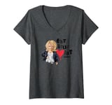 Womens Chucky Tiffany Eat Your Heart Out Valentine V-Neck T-Shirt