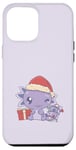 iPhone 12 Pro Max AX-HO-LOTL! Christmas Santa Claus Hat Axolotl Meme Case