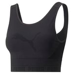 PUMA Haut Court Evoknit Femme, Noir, XS