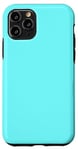 Coque pour iPhone 11 Pro Couleur bleu électrique simple