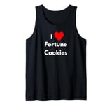 Fun Graphic-I Love Fortune Cookies Tank Top