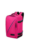 American Tourister Take2Cabin - Sac de cabine Ryanair 25 x 20 x 40 cm, 24 L, 0.50 kg, bagage à main, sac à dos d'avion S, sous-siège, rose (sorbet à la framboise)