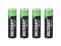 Voltcraft Hr06 Uppladdningsbart Aa-Batteri Nimh 1100 Mah 1,2 V 4 St