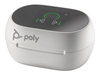 Poly - Hörsnäcka För True Wireless-Hörlurar - Microsoft Teams-Certifierad - Vit (Paket Om 2)