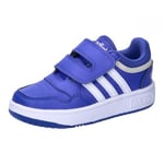 adidas Hoops Shoes Chaussures, Royal Blue/Royal Blue/Cloud White, 25.5 EU