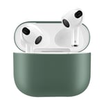 Silikoneskal til Airpods 3, mørkegrøn