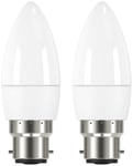 Argos Home 4.2W LED Candle BC Light Bulb - 2 Pack