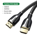 Fashion HDMI 2.0 1m  câble HDMI 2.1 8K/60Hz, 4K/120Hz, séparateur pour Xbox série X, Xiaomi Mi Box PS5 HDR10 + 48Gbps, HDMI 2.1 ""Nipseyteko