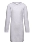 Vero Moda Girl Vmdoffy Ls O-Neck Dress Ga Girl Noos Grå