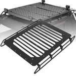 DAUERHAFT Metal Roof Luggage Rack RC Roof Luggage Rack Interesting Design Delicate Zoom Out Light Weight for Traxxas(luggage rack)