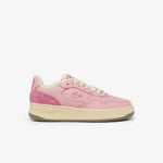 Lacoste Sneakers L001 Set femme en cuir Taille 39 Rose Clair/jaune Clair