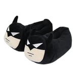 Batman Vintertofflor Roliga Unisex Vuxna Fyllda Plyschskor inomhus Eu3