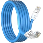 Cable Ethernet 10M Cat7 Cable Rj45 10M Blindé Haute Vitesse Câble Réseau, Sftp Anti-Brouillage Câble Internet À L'Extérieur Intérieur, Pimf Câble D'Installation Lan, Gigabit Câble Patch Für [Q3568]