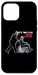 Coque pour iPhone 15 Pro Max Donald Trump 2024 It's Time to Go Joe Humour sarcastique drôle