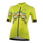 NALINI 03116301100C000.10 New BEIJING2008 Femme Sweatshirt Fluo Yellow XS