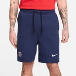 Paris Saint-germain Treningsshorts Nsw Tech Fleece - Navy/hvit - Nike, størrelse XX-Large