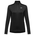 Gorewear Maillot Respirant pour Femme, Everyday Thermo, Maillot fonctionnel chaud en Polaire, Manches longues, 1/4 zip