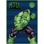 FLEECEPLÄT HULK AVENGERS MARVEL DISNEY 100X140 CM-NYHET.