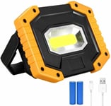 T-SUN 30W Work Light Camping Light USB Rechargeable Handing Flashlight Lamps UK