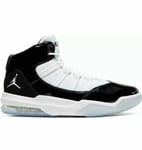 NIKE JORDAN MAX AURA (GS) SIZE UK 4.5 EUR 37.5 US 5Y (AQ9214 011) BLACK/WHITE