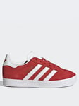 Adidas Originals Kids Unisex Gazelle Trainers - Red