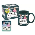 SENIOR MOMENT MUG WITH MINTS COFFEE NOVELTY MUGS GIFT HOME CHINA BOX SET PRESENT