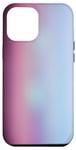 Coque pour iPhone 15 Plus Dégradé de couleur rose et bleu clair pastel