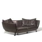 de Sede - DS-102 Sofa 235 cm, Leather Cat. Naturale Col. Espresso - Sofaer - Mathias Hoffmann - Brun