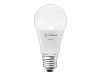 Ledvance Smart+ - Led-Glödlampa - Form: A70 - E27 - 14 W (Motsvarande 100 W) - Klass F - Varmt Vitt Ljus - 2700 K - Vit