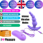 Vibrator Anal Butt Plug Tail Male Prostate Massager Dildo Sex Toys for Men Women