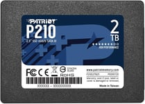 P210 SSD 2To SATA III Disque Solide Interne 2.5"" - P210S2To25