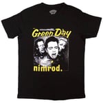 Green Day - T-Shirts - Large - Short Sleeves - Yellow Pick -Nimrod - T500z