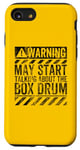 iPhone SE (2020) / 7 / 8 Funny Warning Sign May Start Talking About Box Drum Case