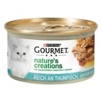 Gourmet Nature's Creations 12 x 85 g - Tonfisk med tomat & ris