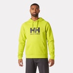 Helly Hansen HH Logo Hettegenser Herre Grønn XL