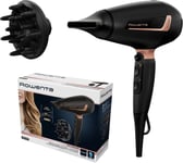 Pro Expert Sèche-Cheveux Moteur Pro Ac, Puissance 2200 W, Séchage Ultra-Rapide, Système Ionique Pour Réduire L'Électricité Statique, 2 Accessoires, Touche Air Froid Cv8830F0