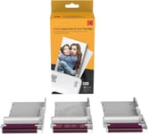 New Ink Ribbon Paper,30 Photo Cartridge Papier Photo Pour Imprimante Photo Mini Shot Combo Blanc À Sublimation Thermique